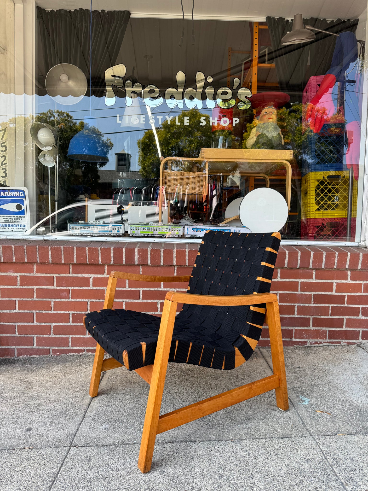 Original 40s knoll risom armchair