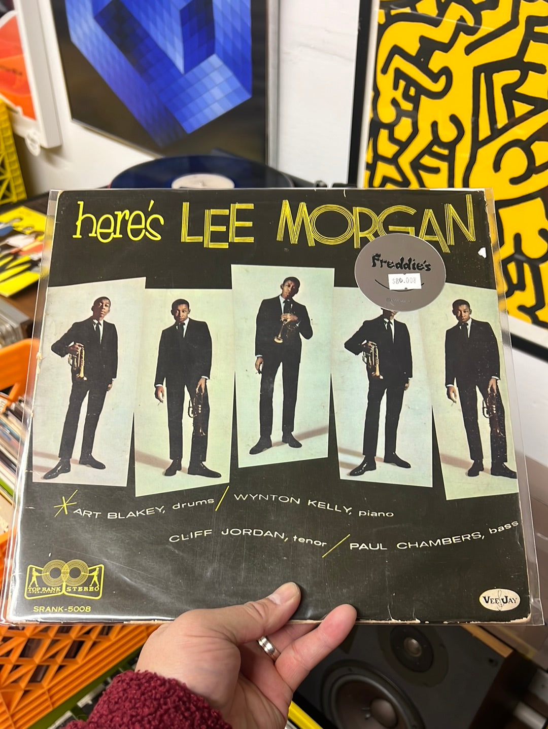 Lee Morgan - Here’s Lee Morgan JAPAN no ObI Srank-5008