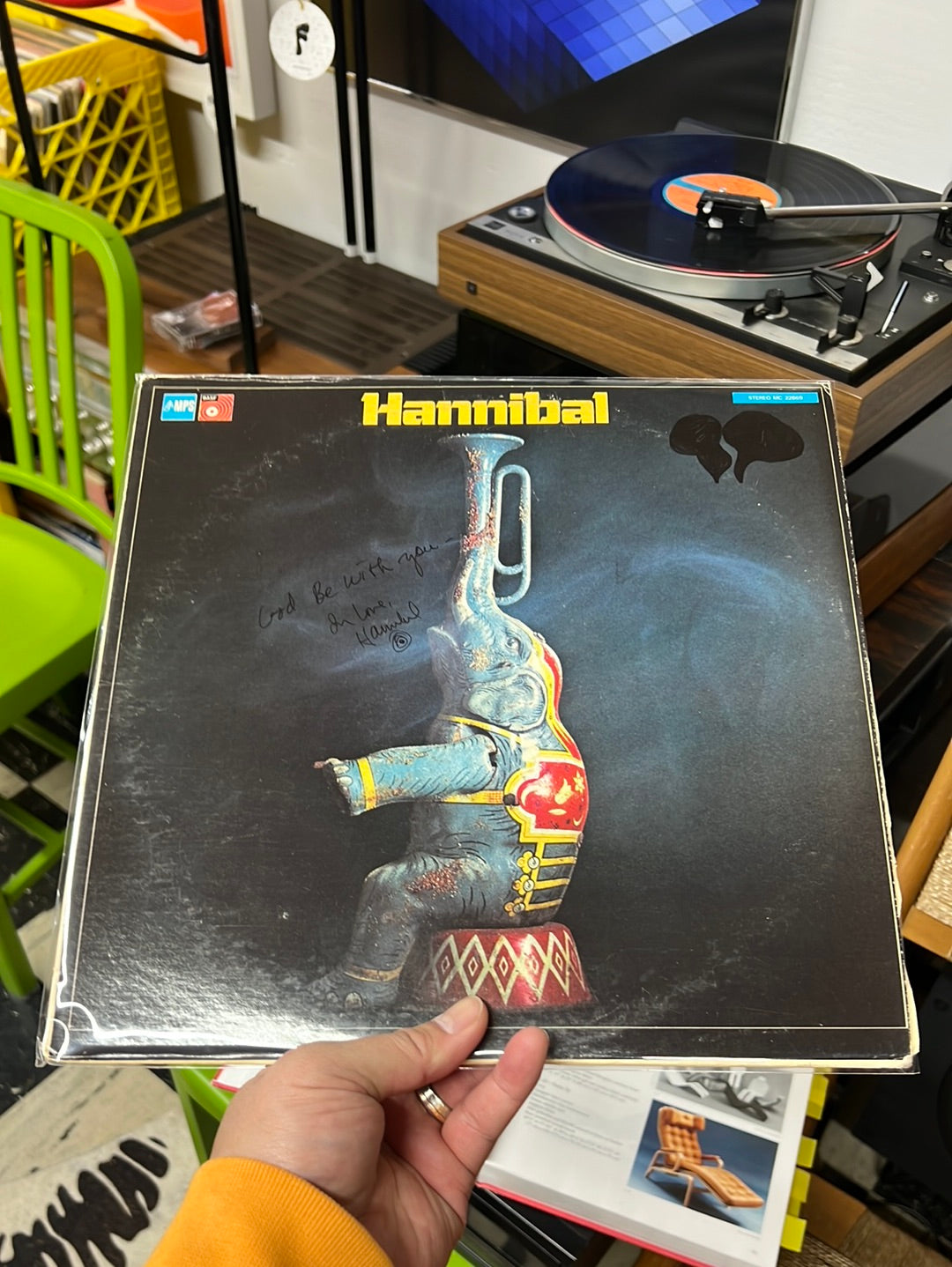 Hannibal and the sunrise orchestra on MPS VG+ all around