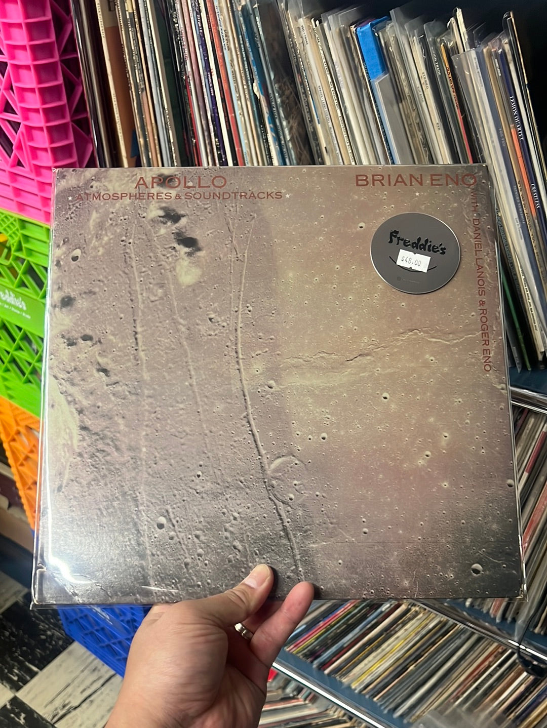 Brian Eno Apollo Atmospheres & Soundtracks VG all around
