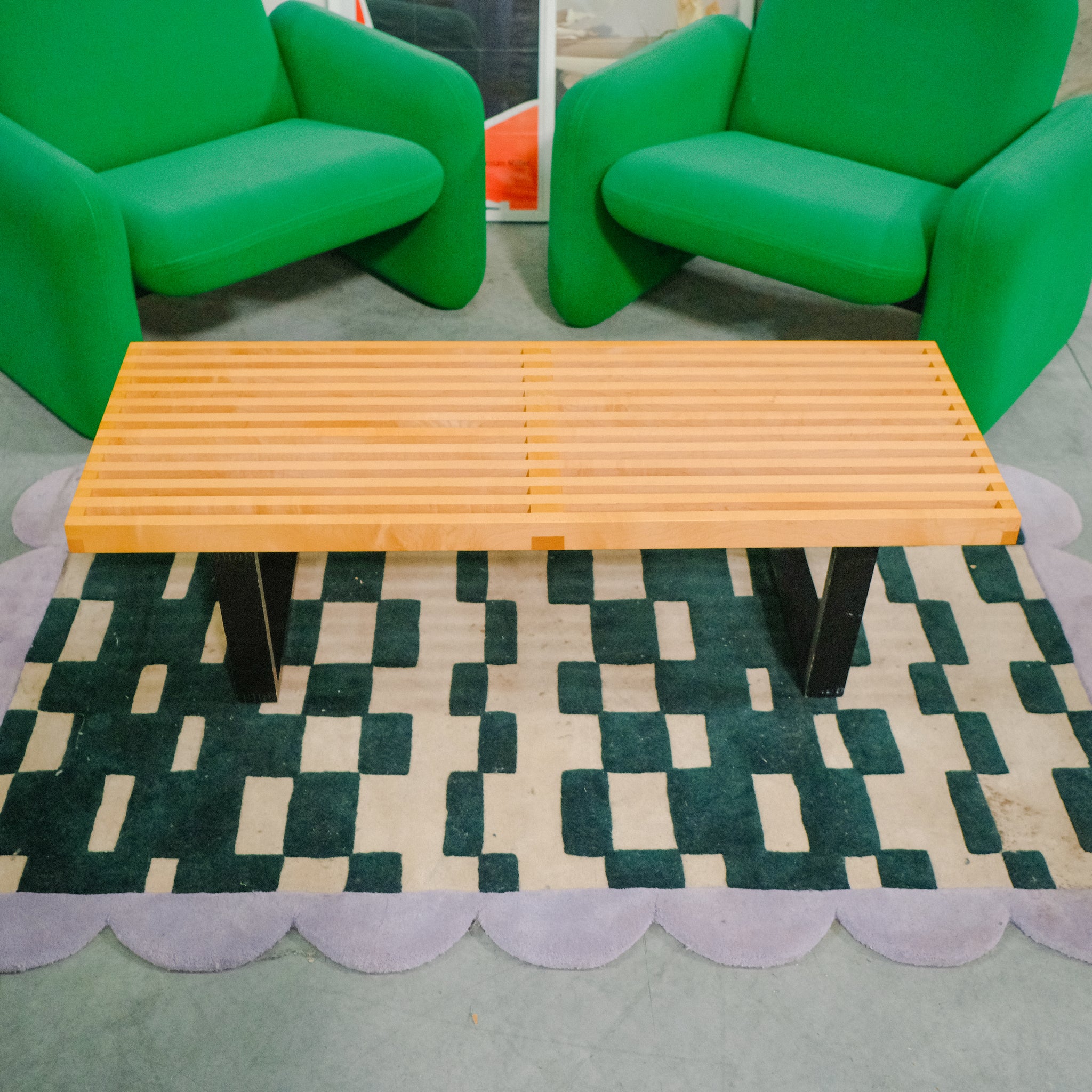 Nelson Platform Bench by Herman Miller