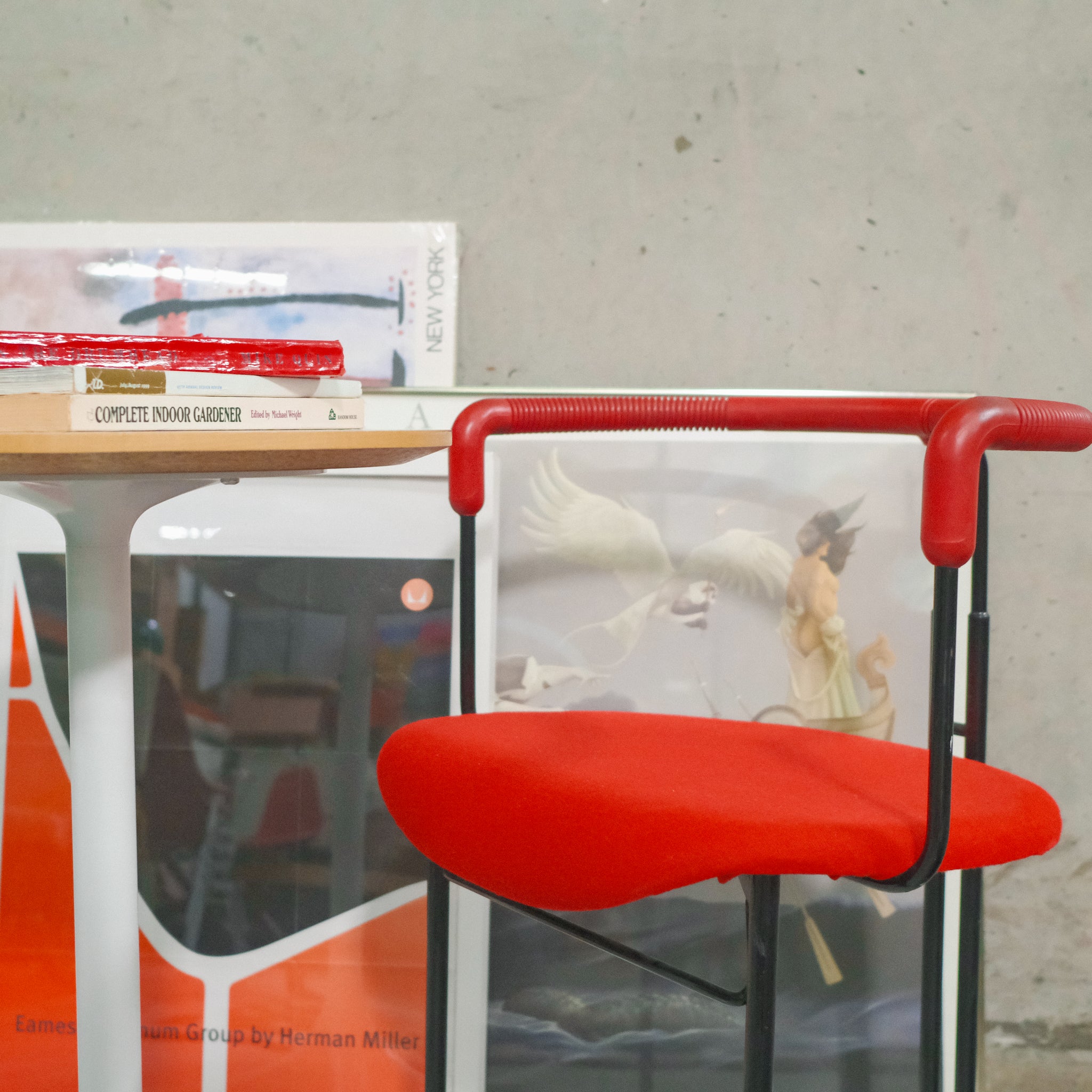 Red Memphis Chair