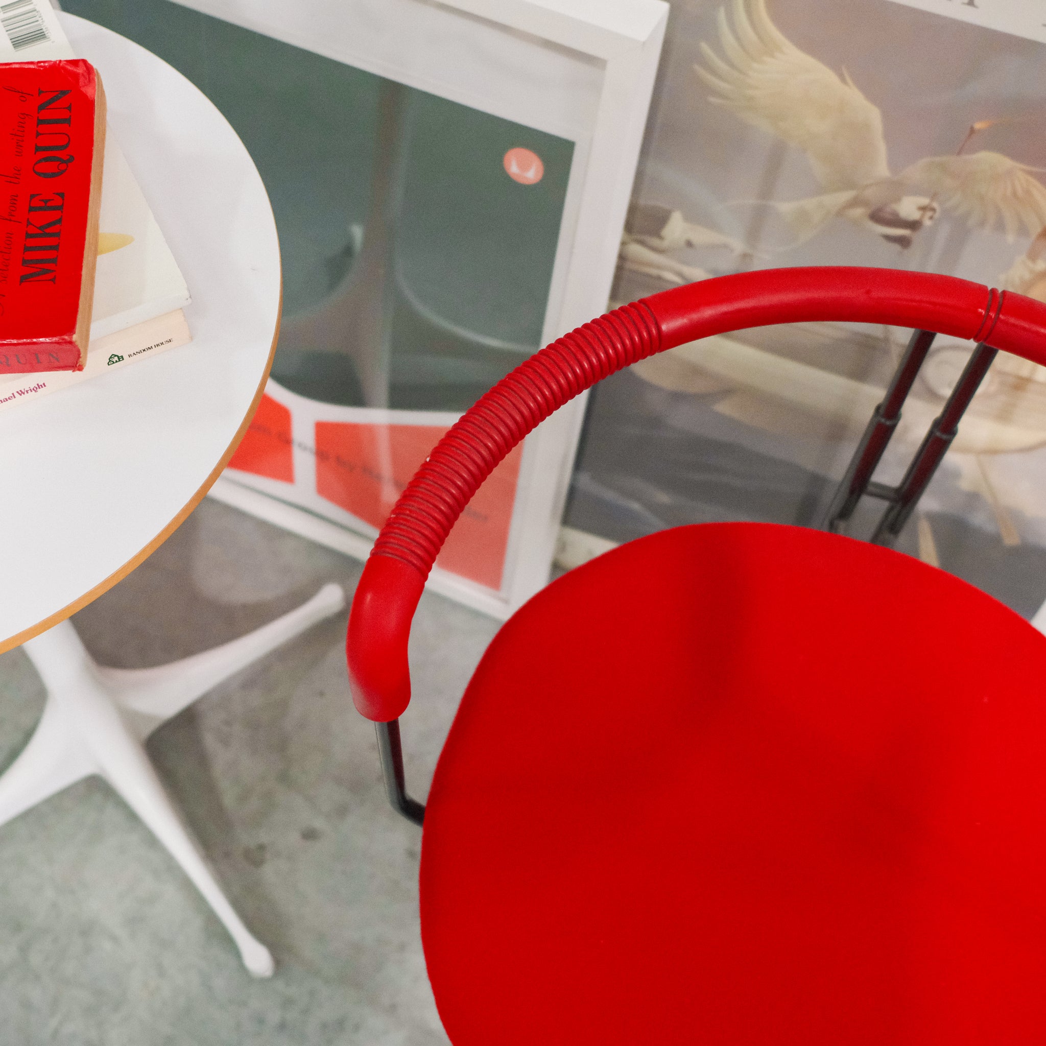 Red Memphis Chair