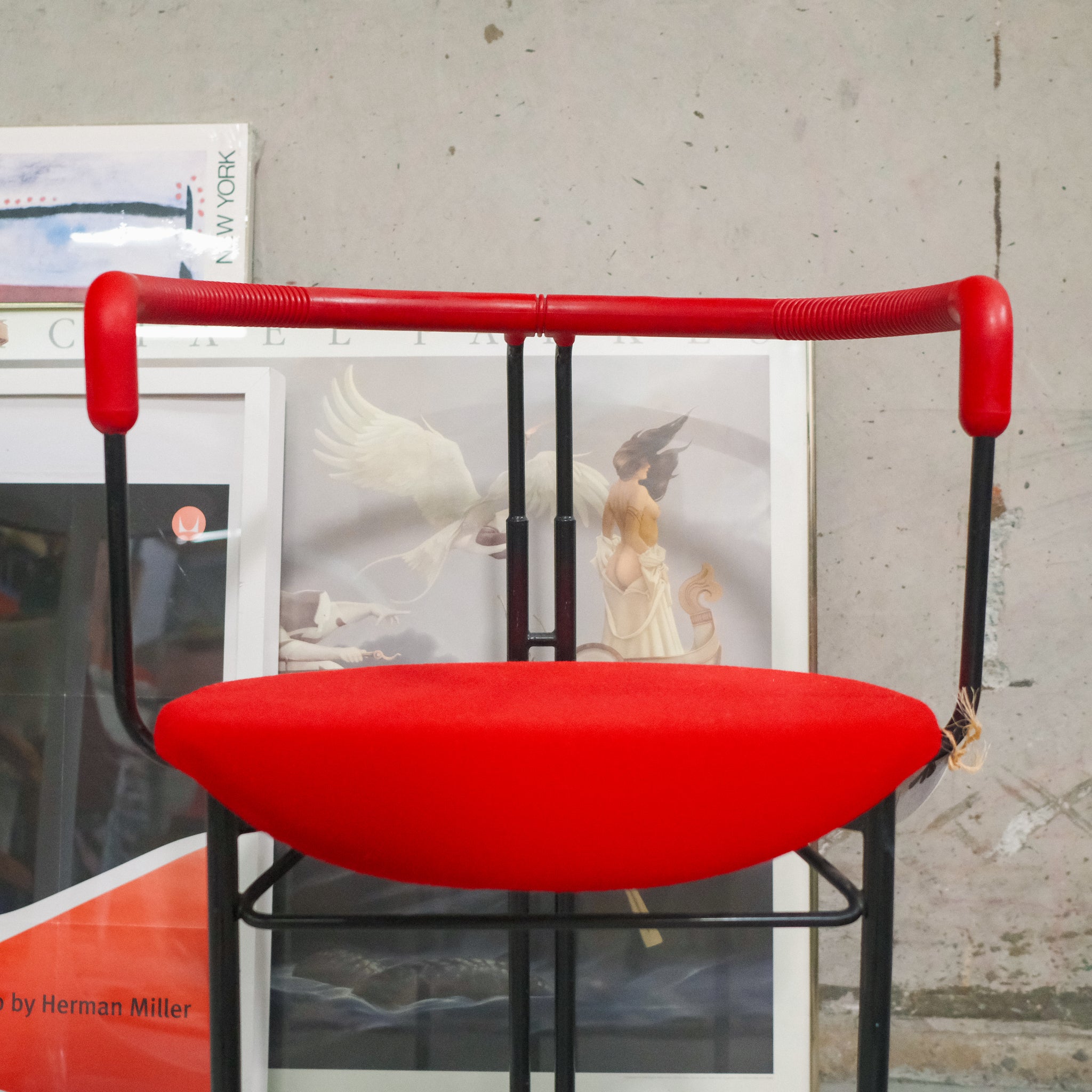 Red Memphis Chair