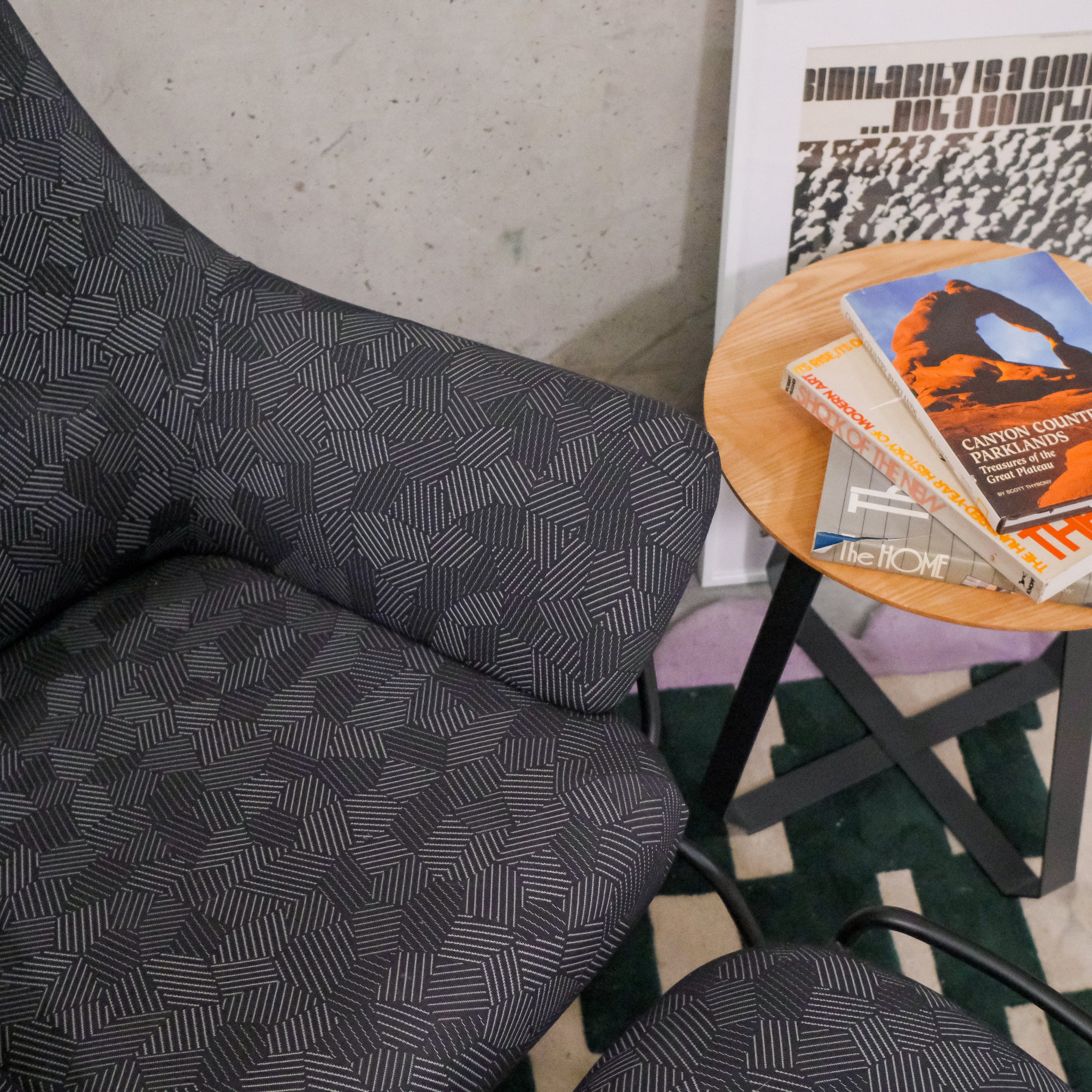 Black - Hai Lounge Chair by Hem