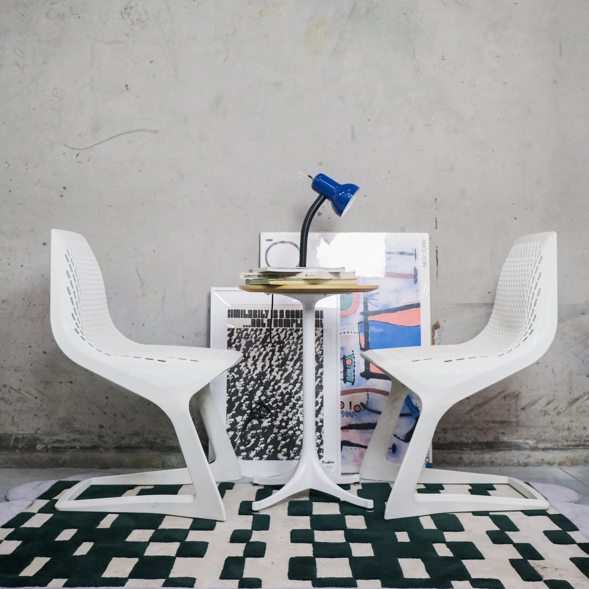 Myto Chairs by Grcic for Plank- White (Set of 4)