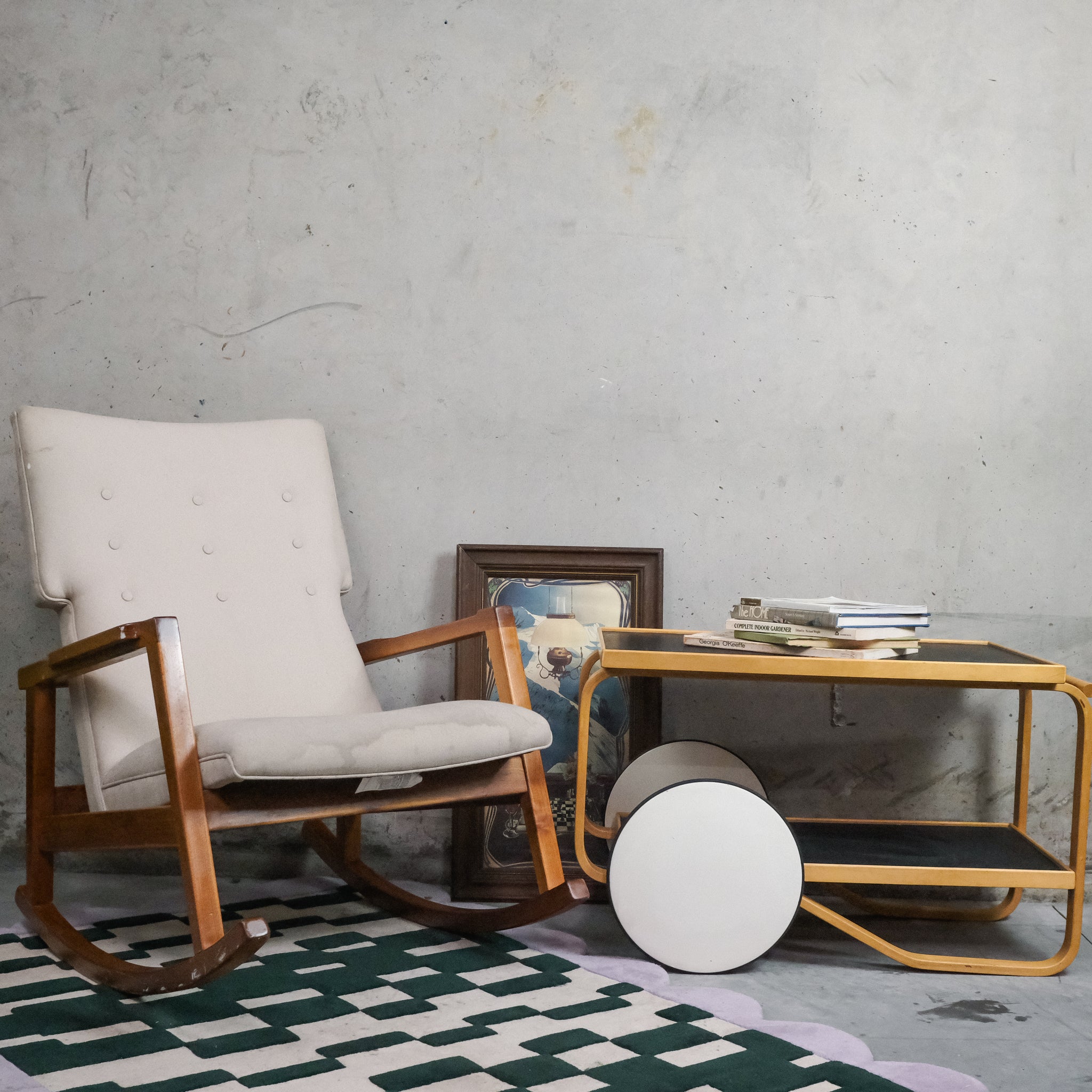 Risom DWR Rocking Chair