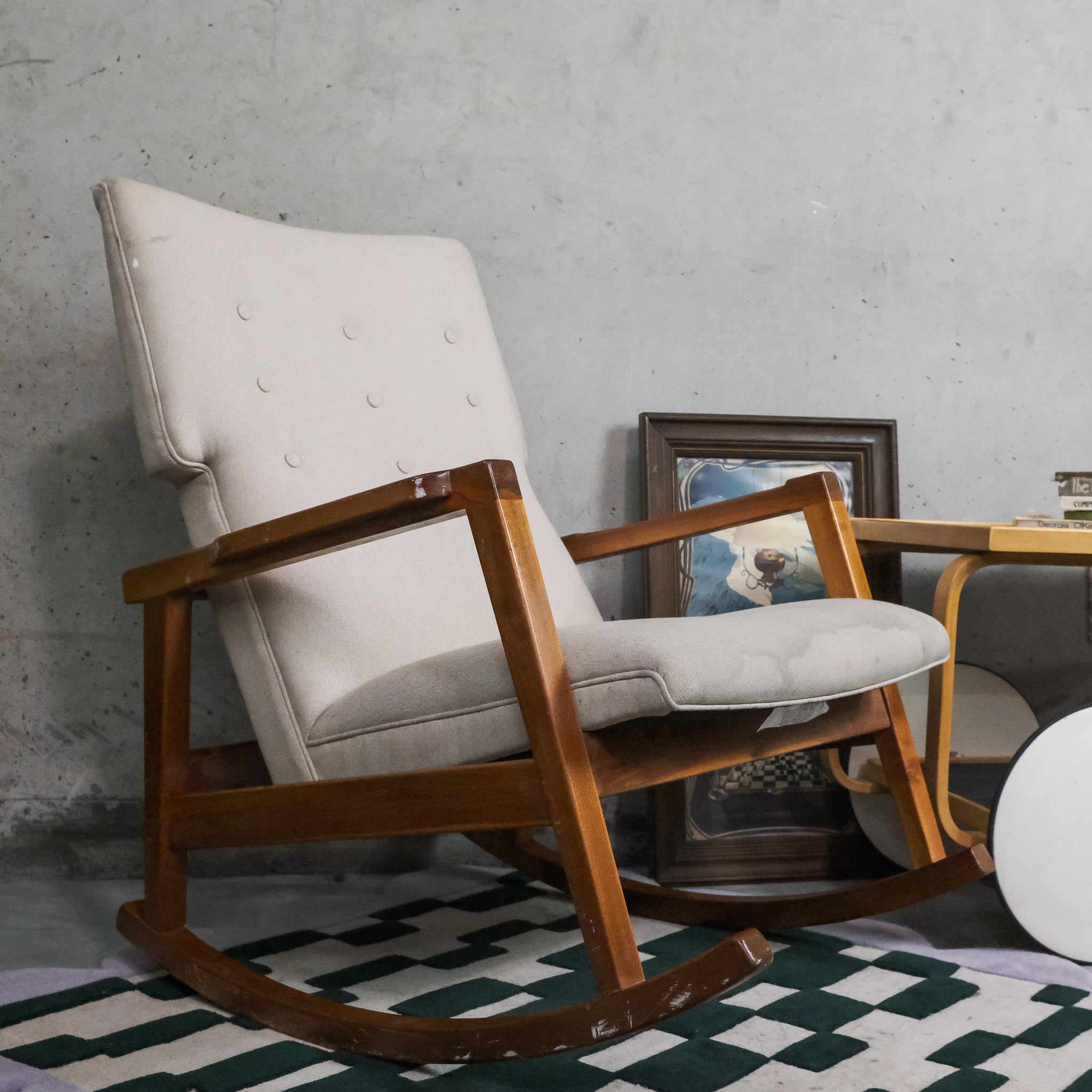 Risom DWR Rocking Chair