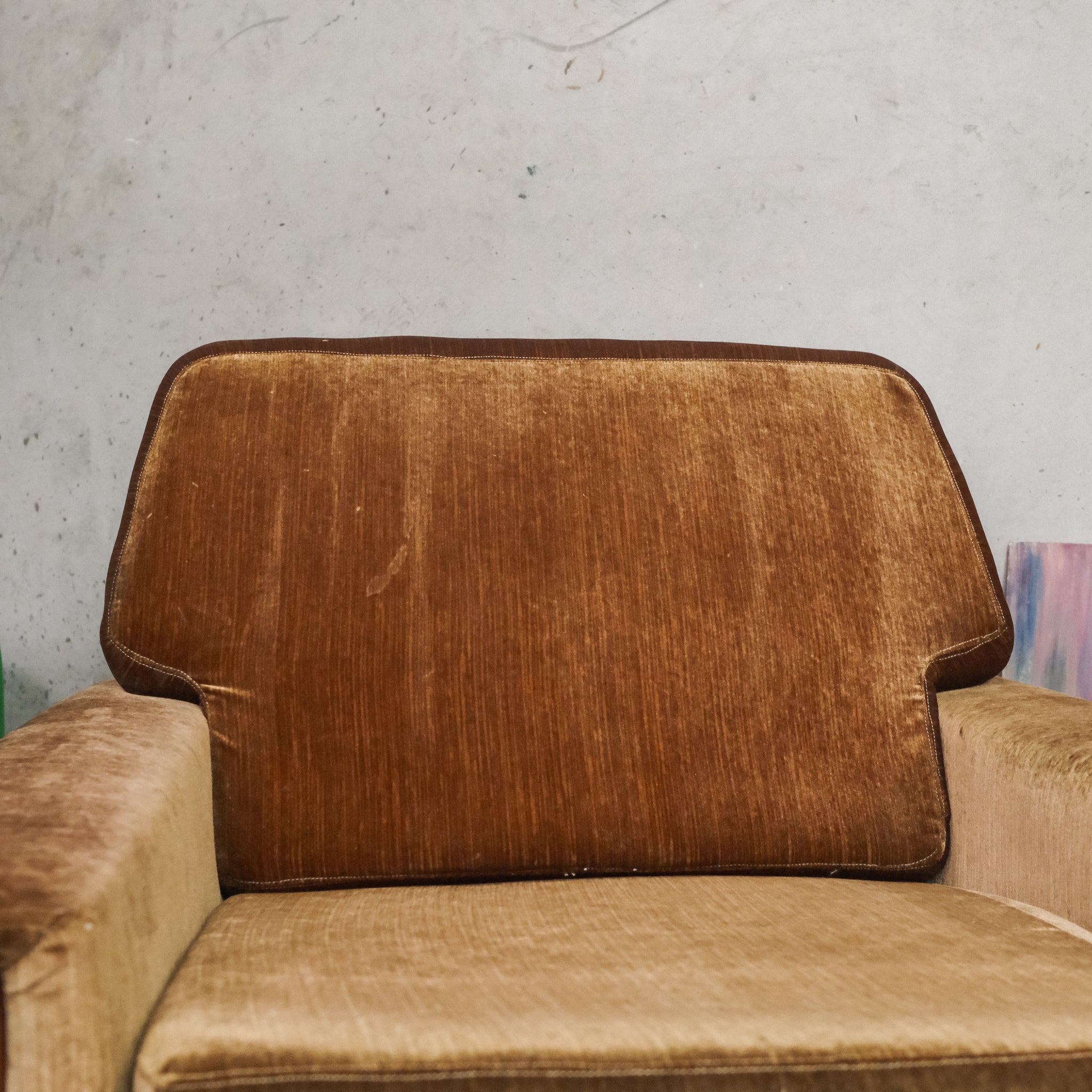 MCM Brown Lounge Chair