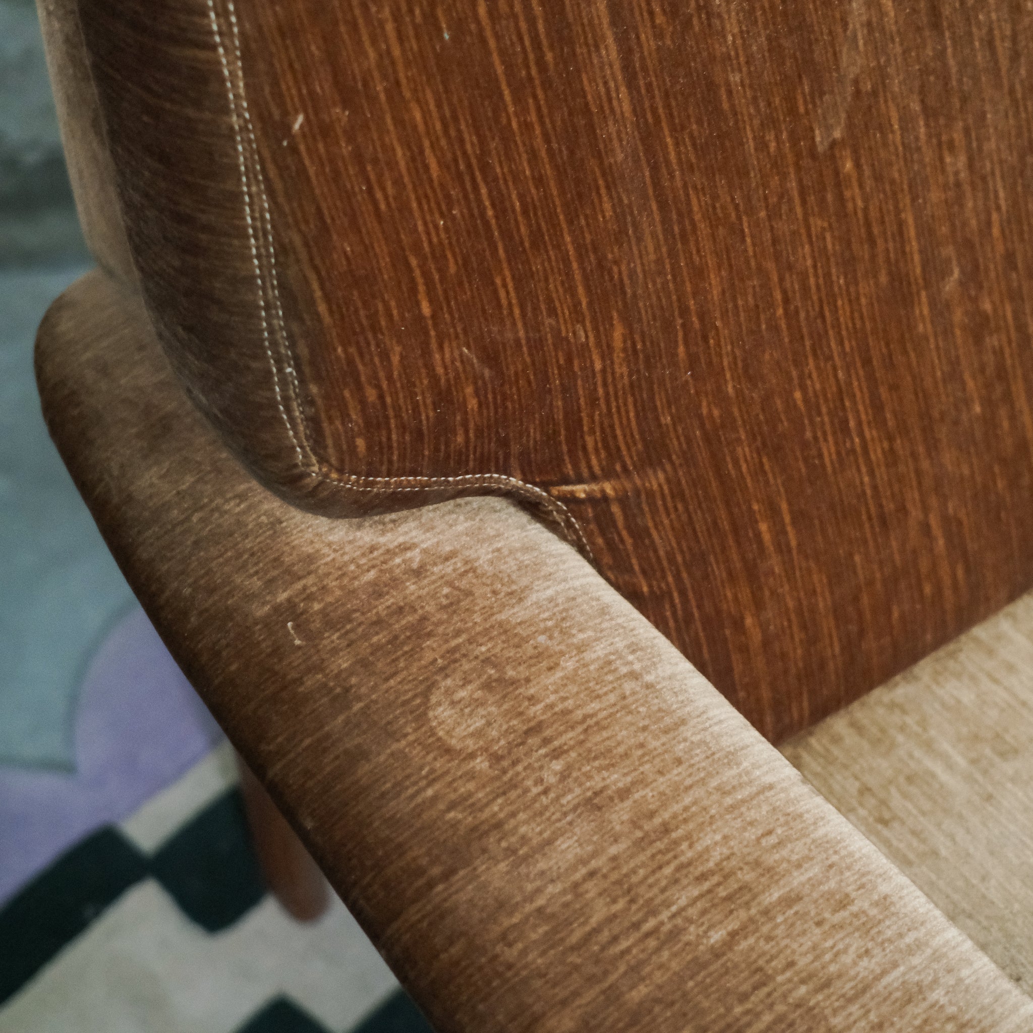 MCM Brown Lounge Chair