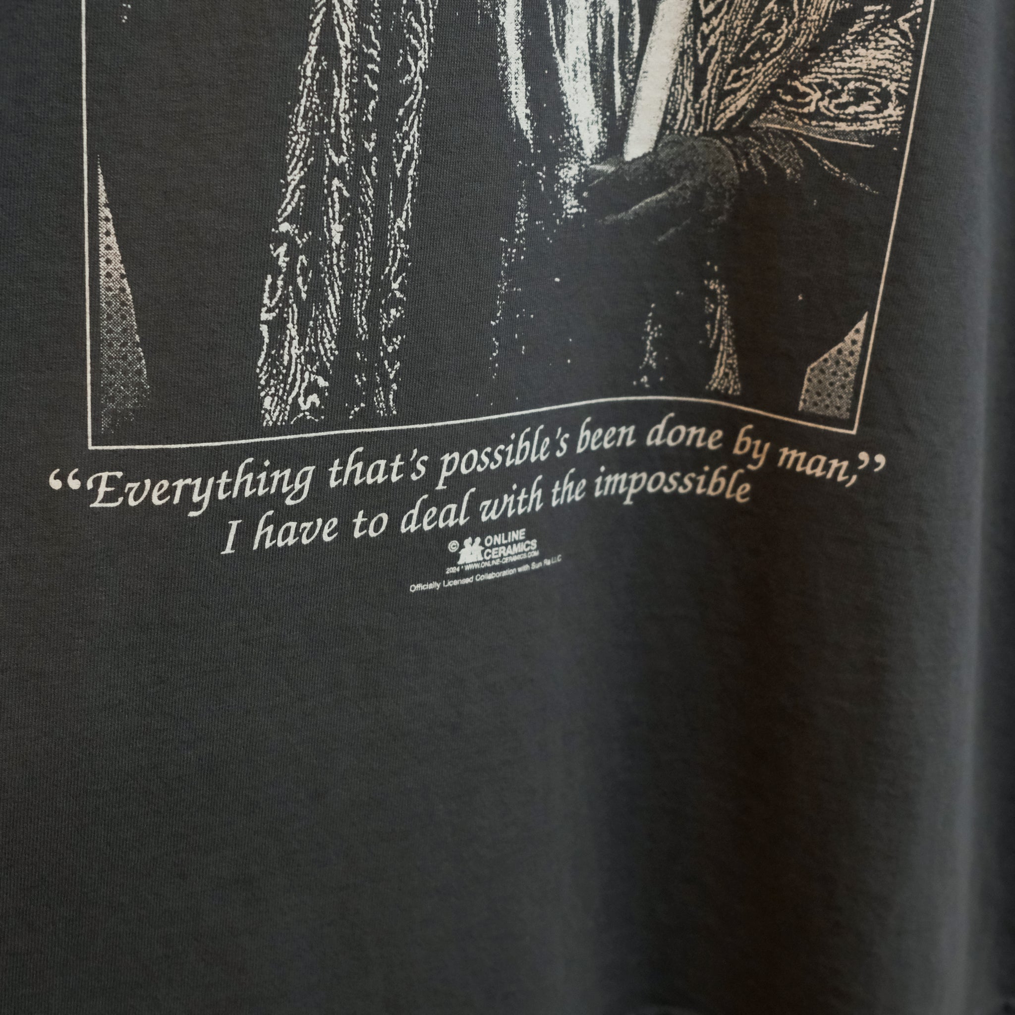 Sun Ra - Online Ceramics Tee (Size L)