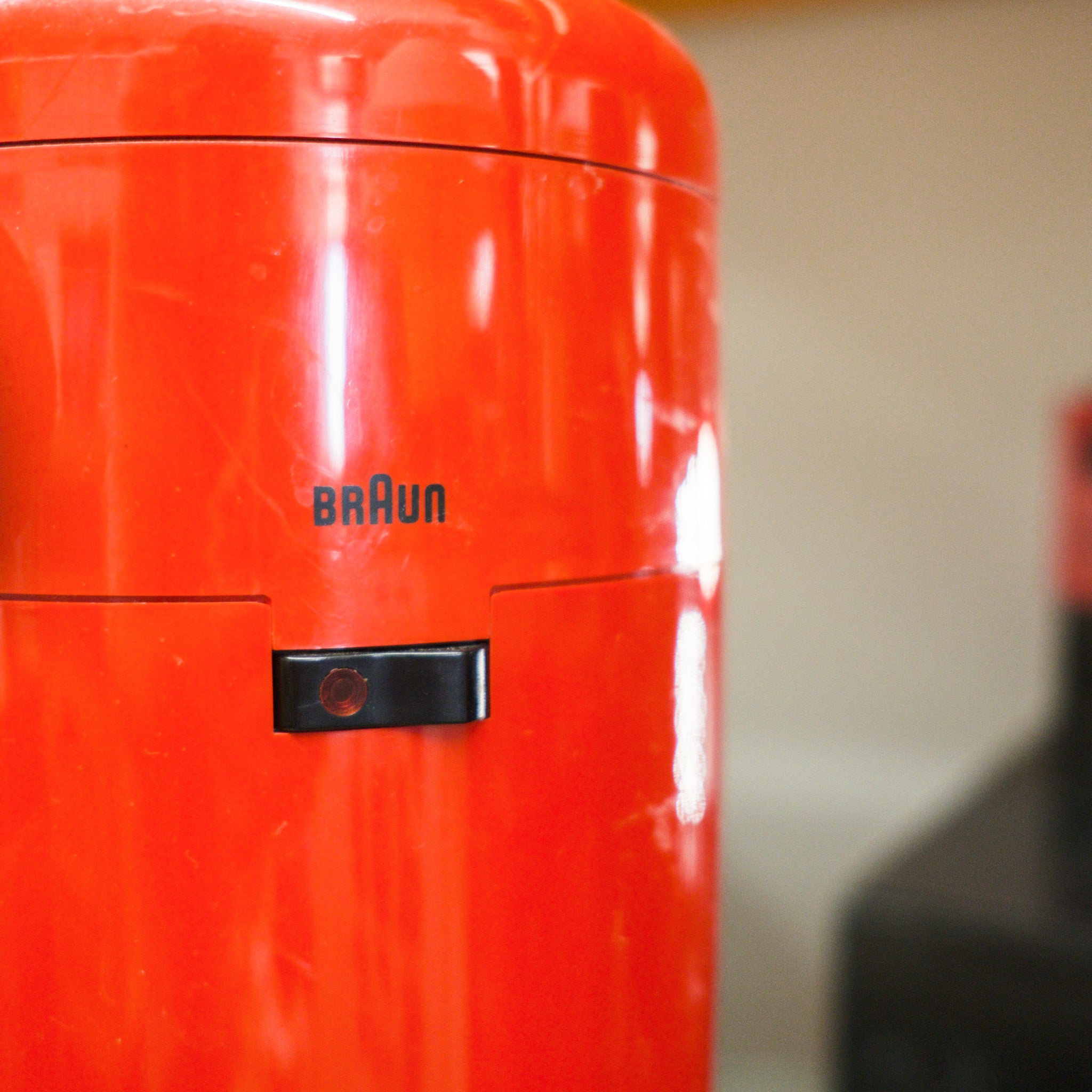 1972 Braun KF20 Red Coffee Maker
