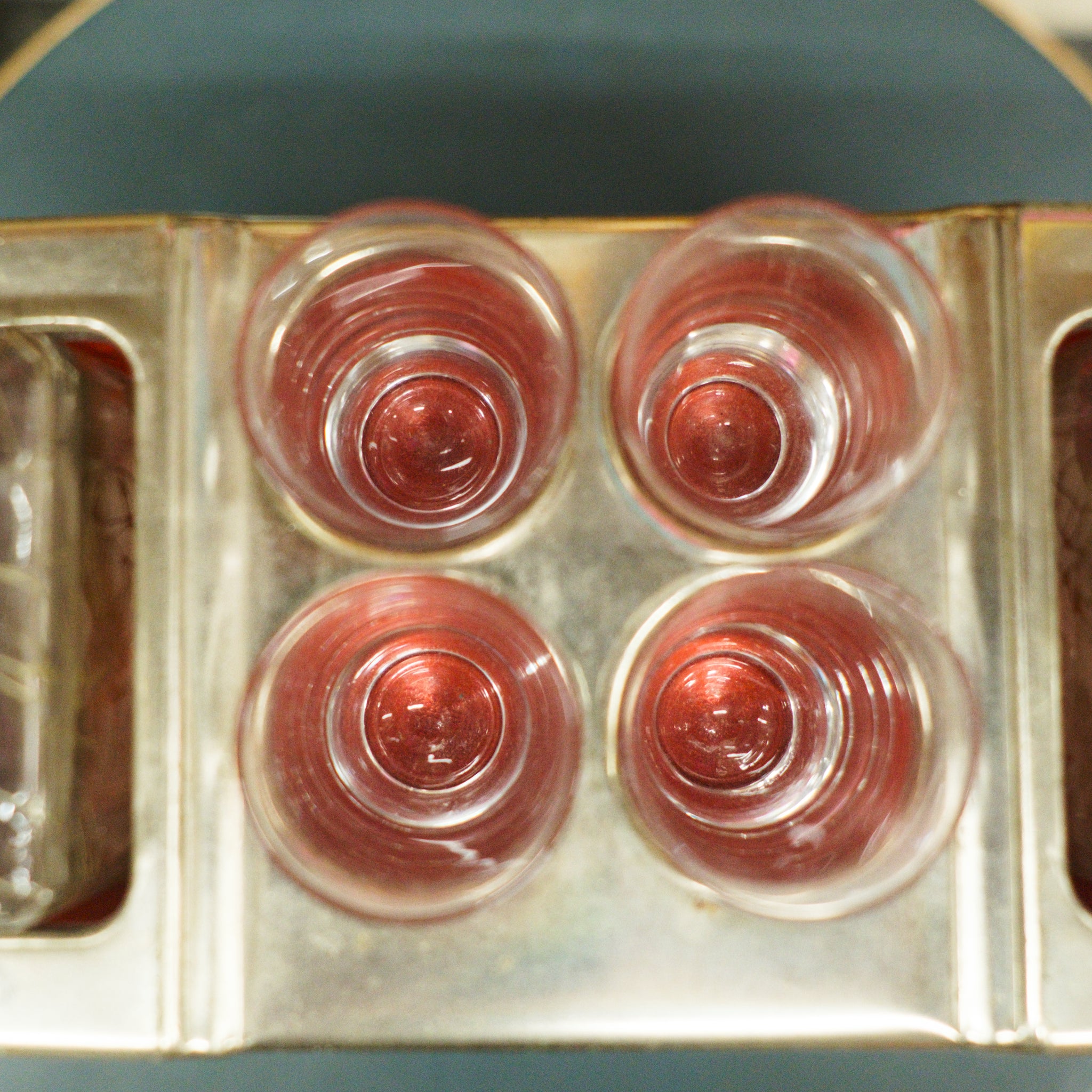 1950's - Accordion Music Box Decanter Set (Made in Japan)