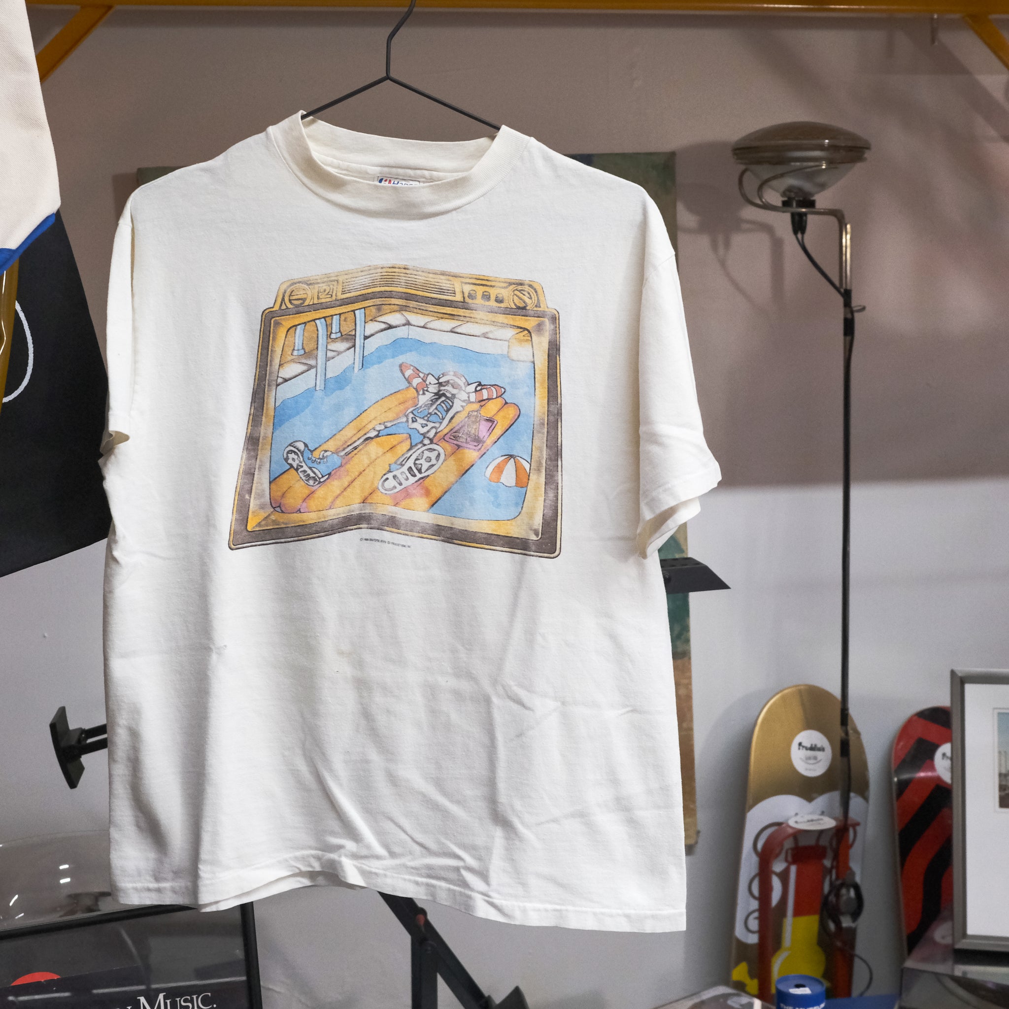 Vintage Grateful Dead Skeleton Tee (Size L)