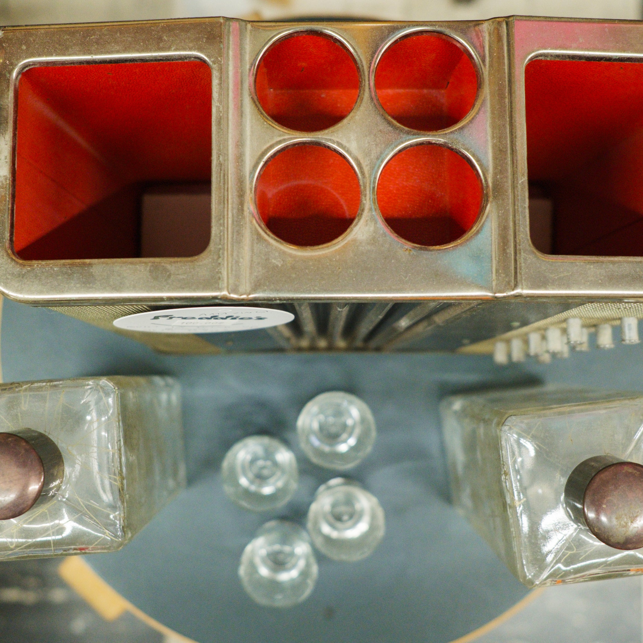 1950's - Accordion Music Box Decanter Set (Made in Japan)
