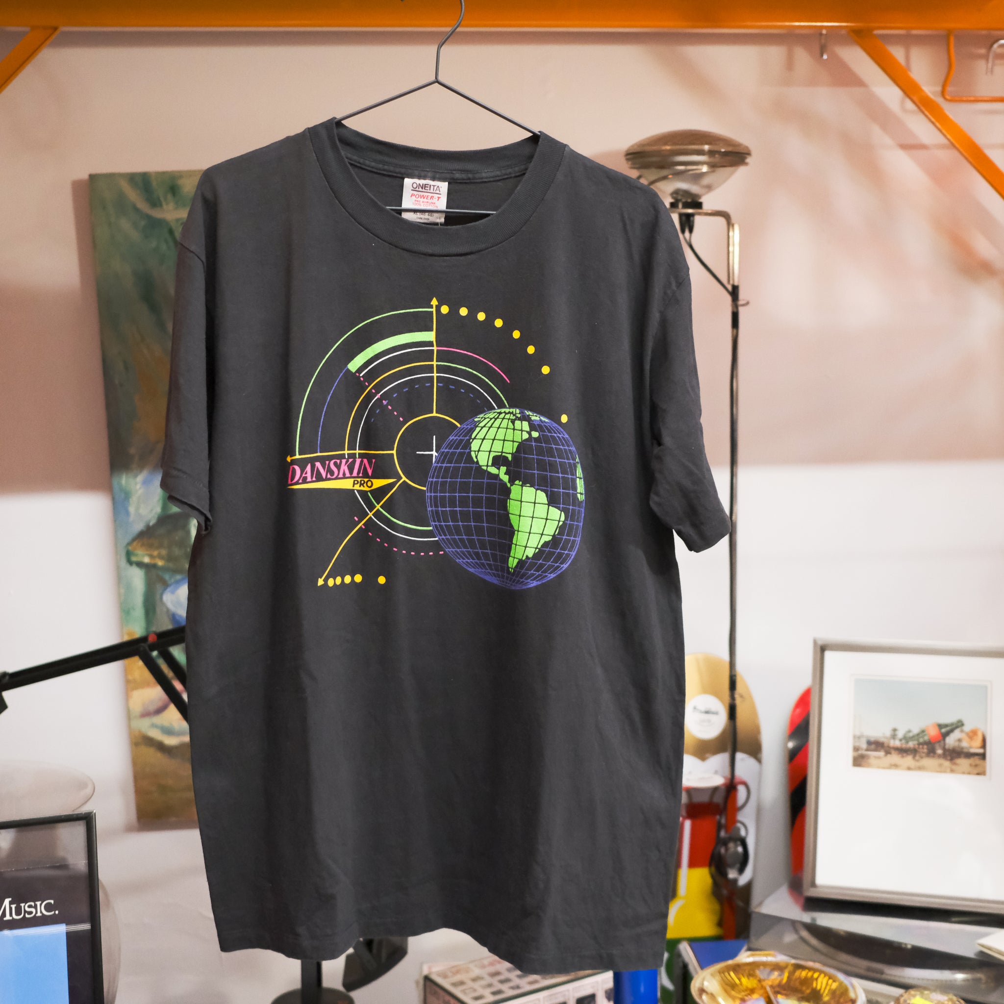 Vintage - Danskin Pro Black Tee (Size XL)