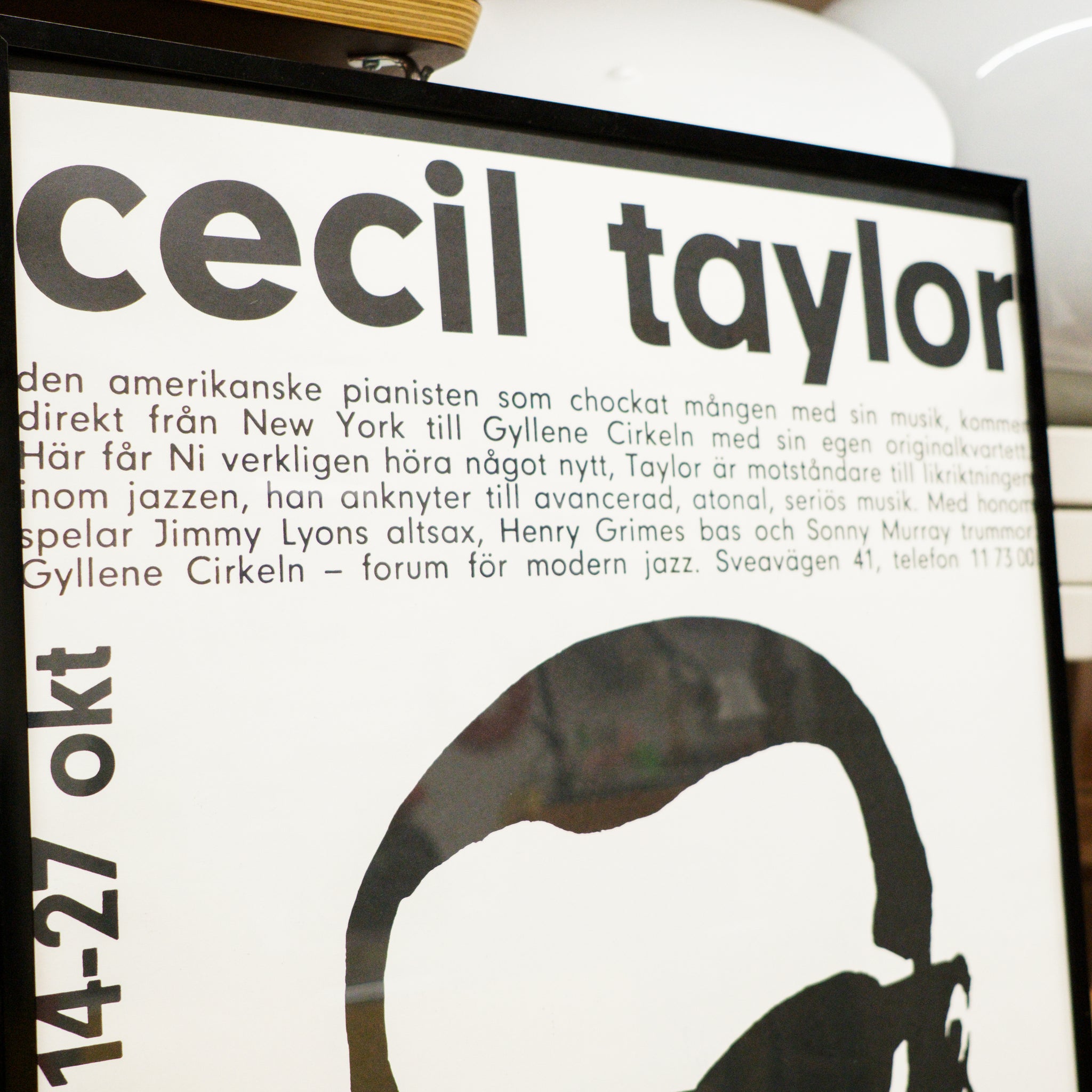 1962 Cecil Taylor Poster