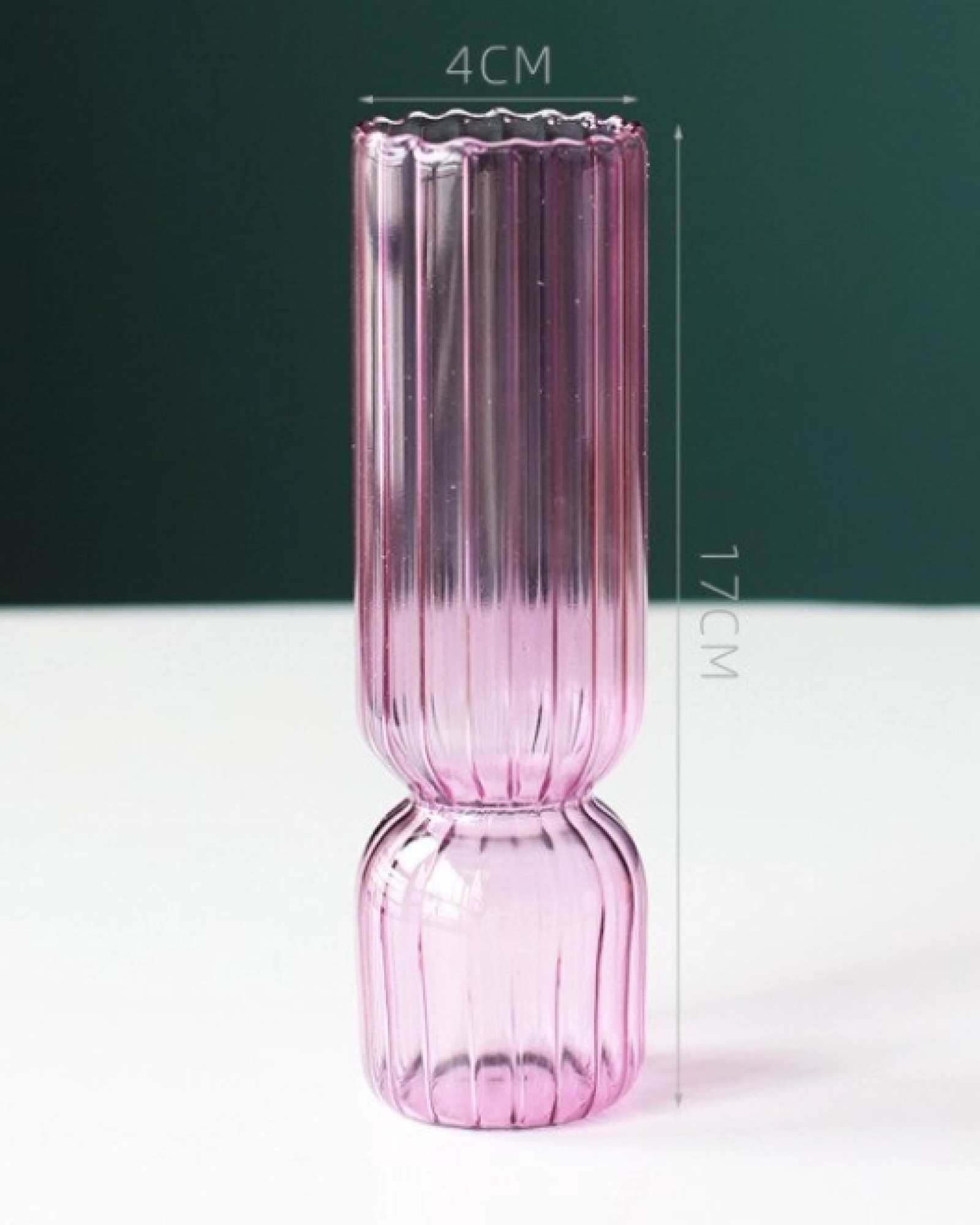 Mini Nordic Pillar Glass Vase