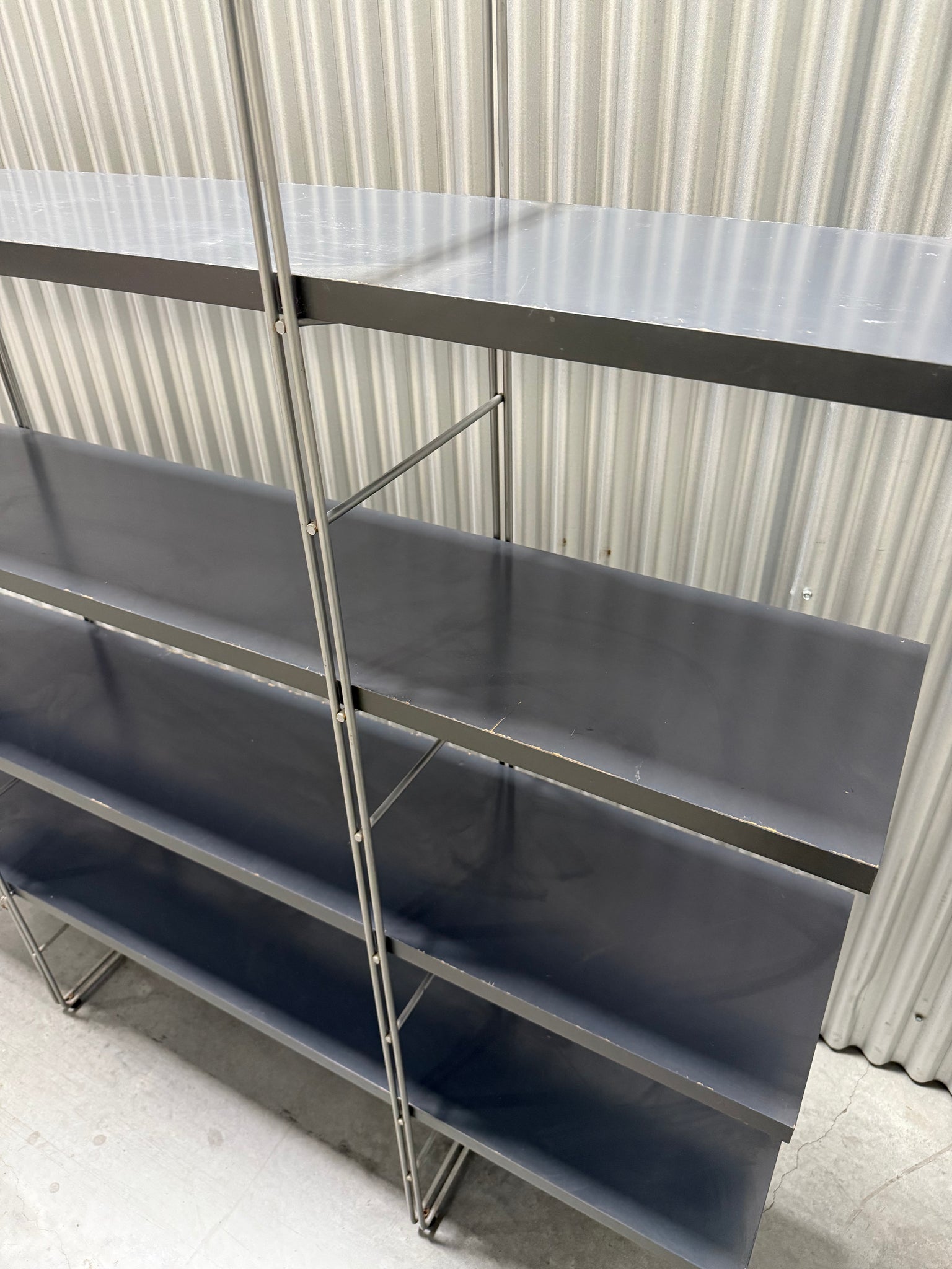 Vintage IKEA Enetri Shelf in Grey