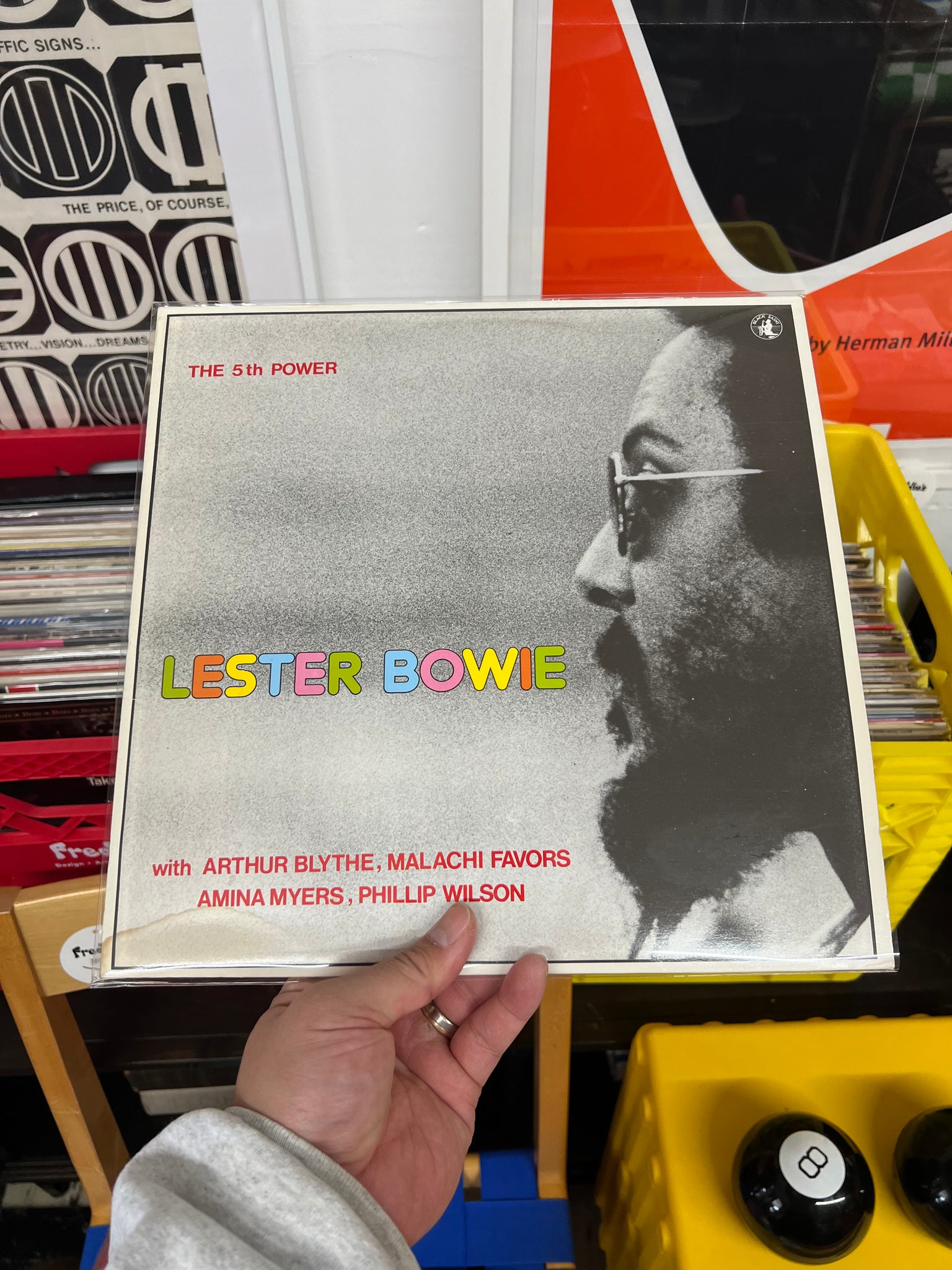 Lester Bowie – The 5th Power - Black Saint BSR 0020 VG++ LP