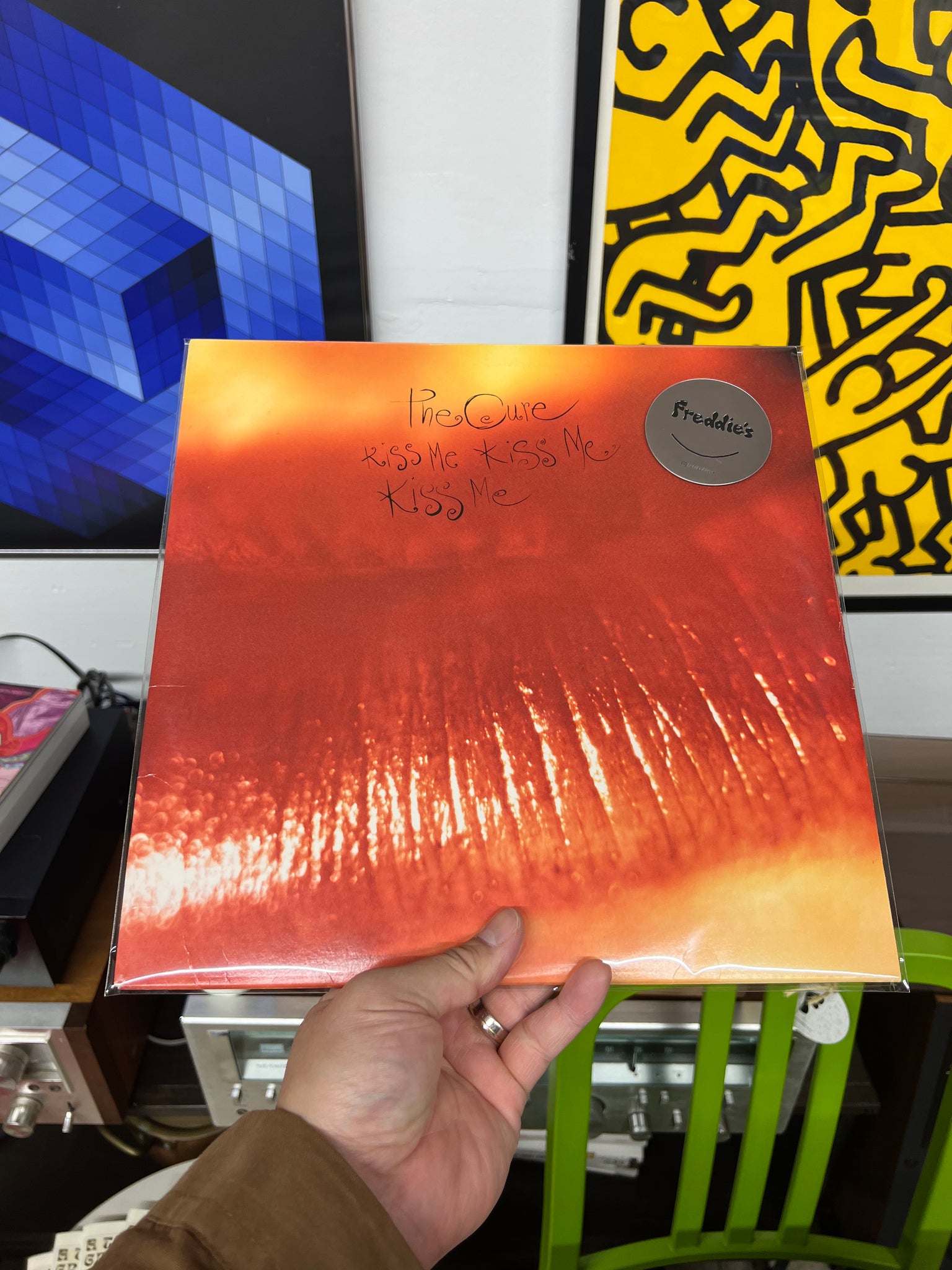 The Cure - Kiss Me Kiss Me Kiss Me - Elektra – 96 07371 VG++ 2x LP