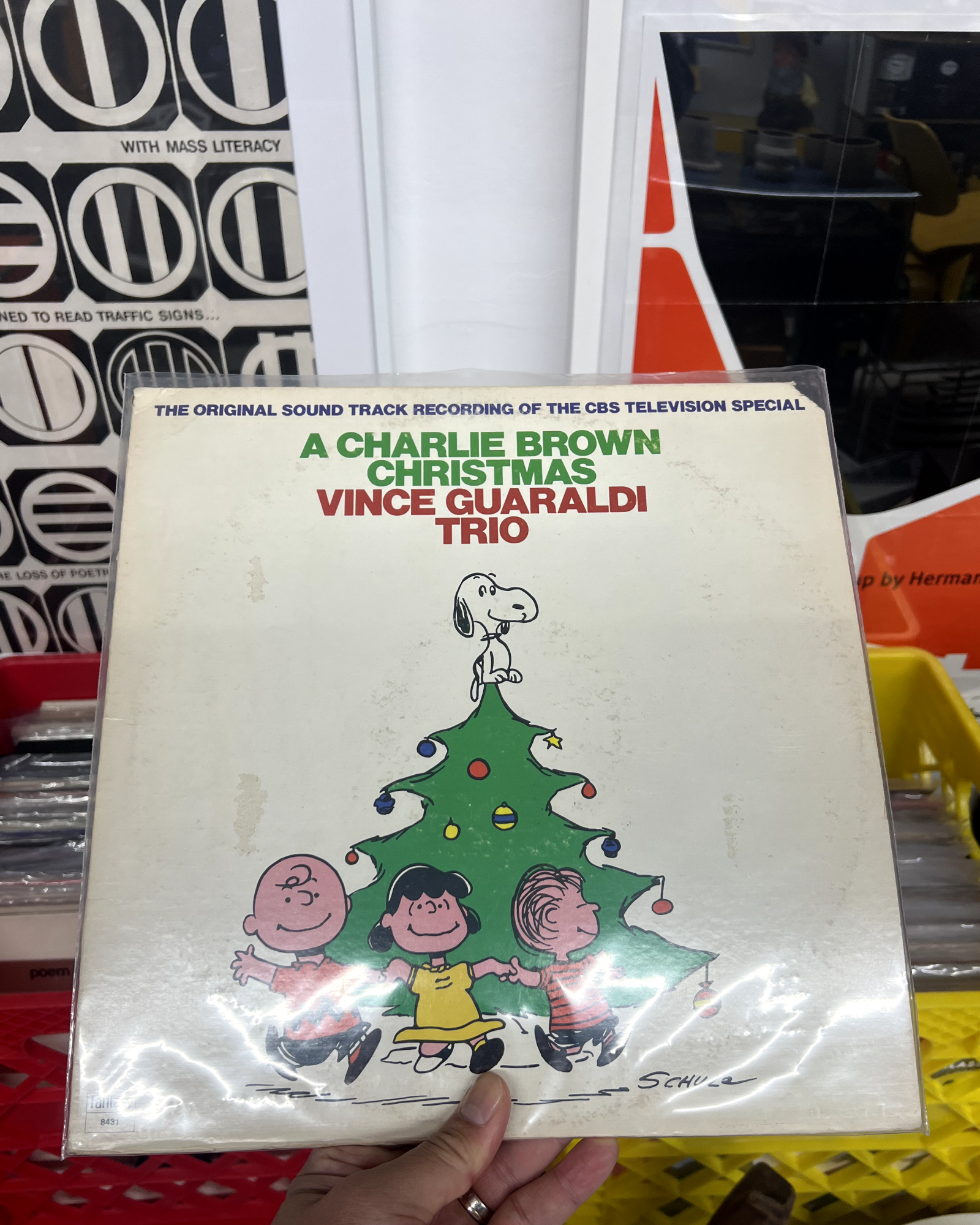 Vince Guaraldi - A Charlie Brown Christmas - Fantasy F-8431 VG LP