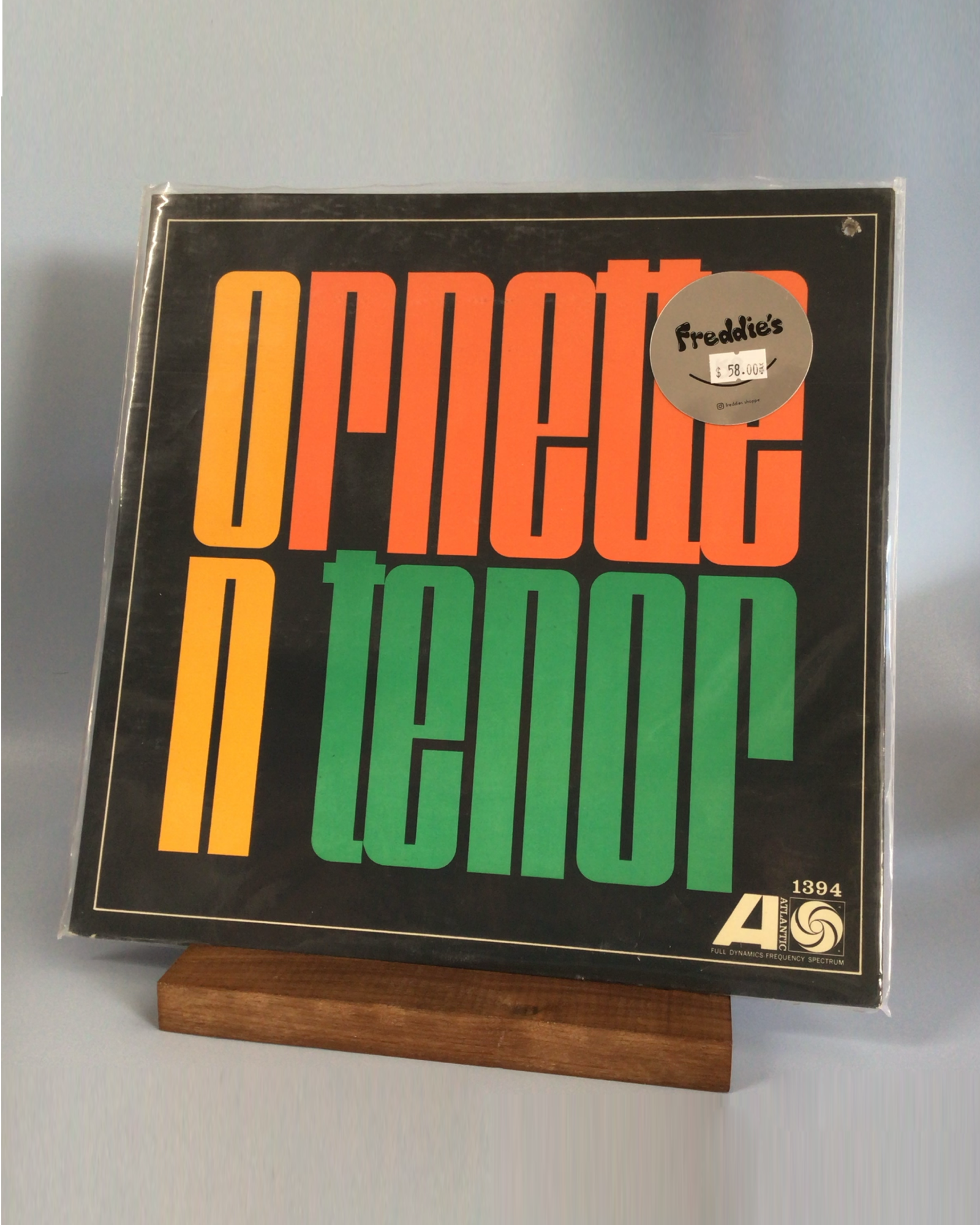 Ornette Coleman – Ornette On Tenor - Atlantic AT 1349 Mono VG++  LP