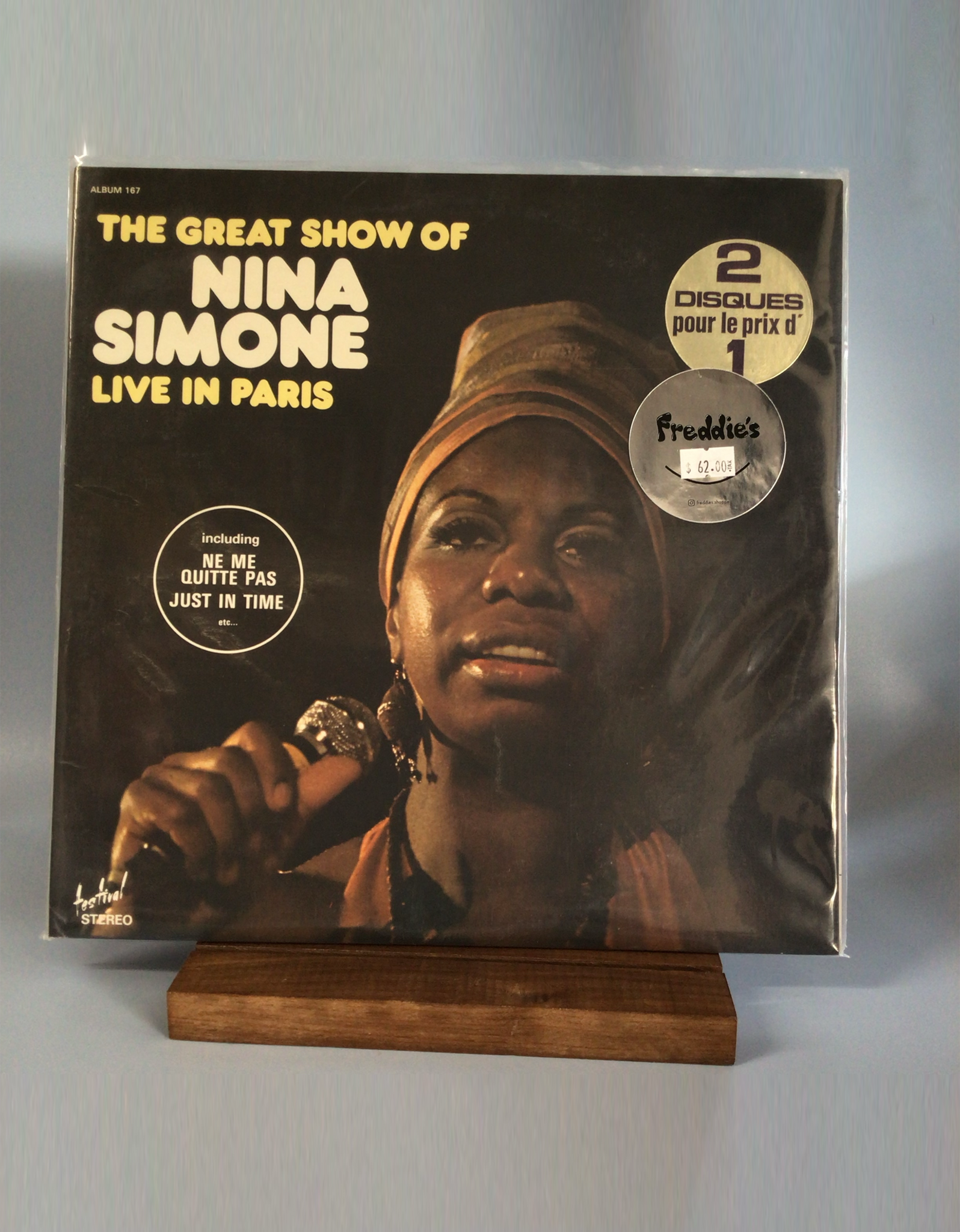 Nina Simone - The Great Show Live in Paris 1975 - Disques Fest Album 167 NM 2xLP